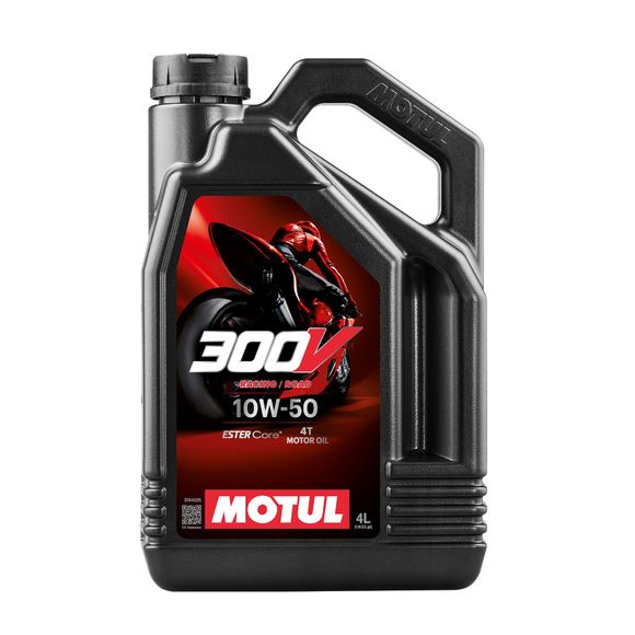 Huile moteur Motul 300V ROAD RACING 10W50 4L UniverselRef : MOT0168 / 112535