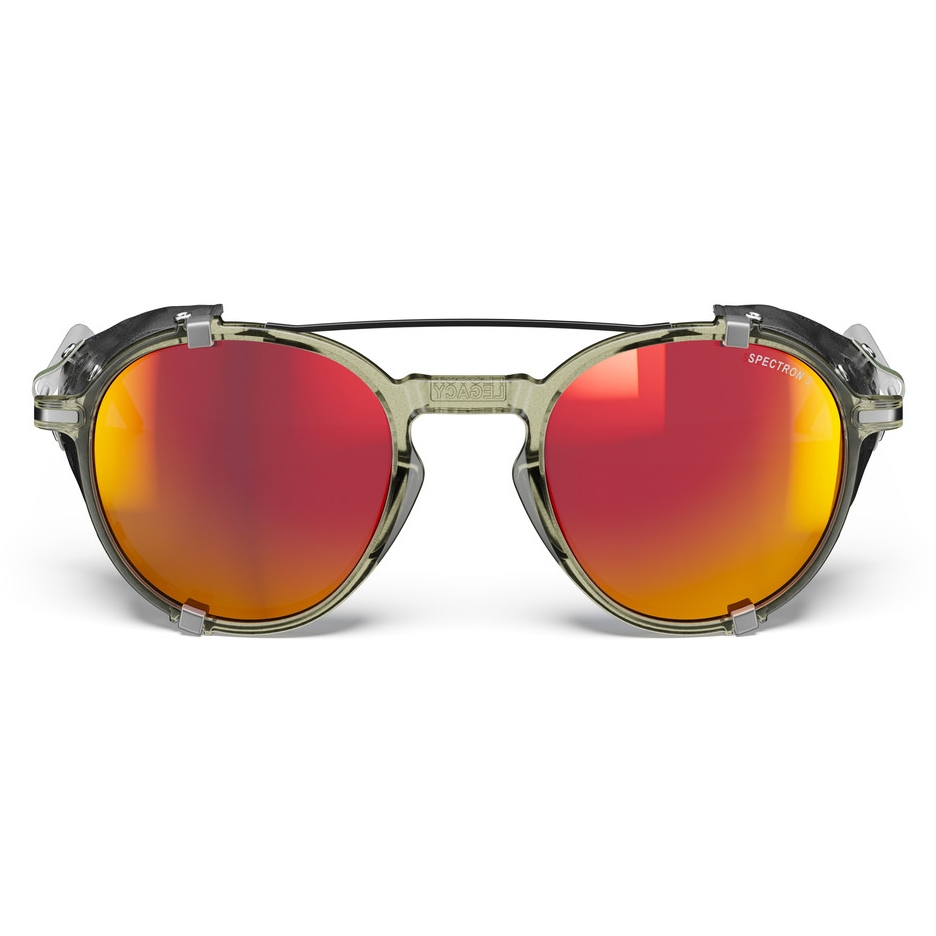 Julbo Legacy Sunglasses - Army Green/Black - Multilayer Red Spectron 3