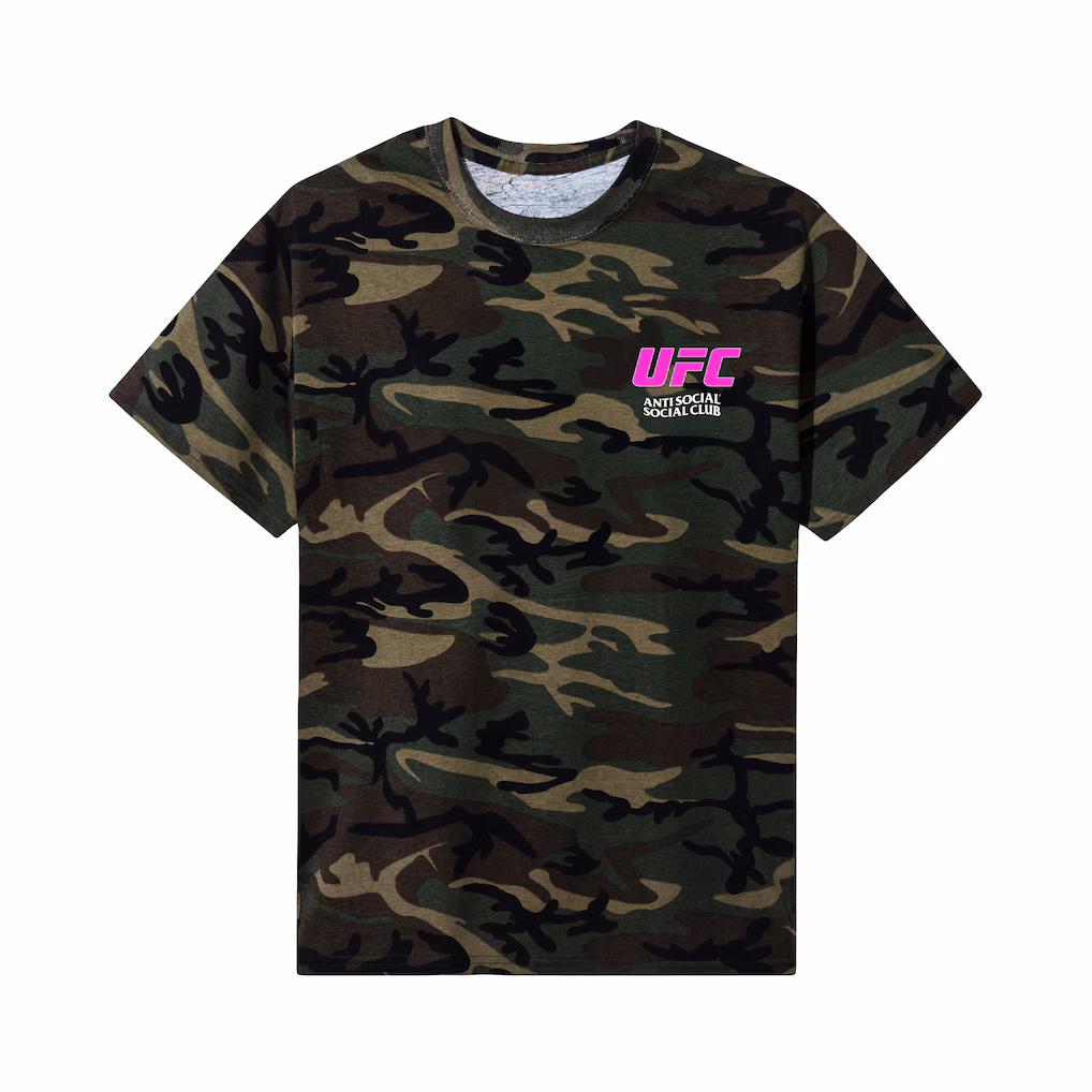 UFC x ASSC With Love T-Shirt - Military Camo - Mens
