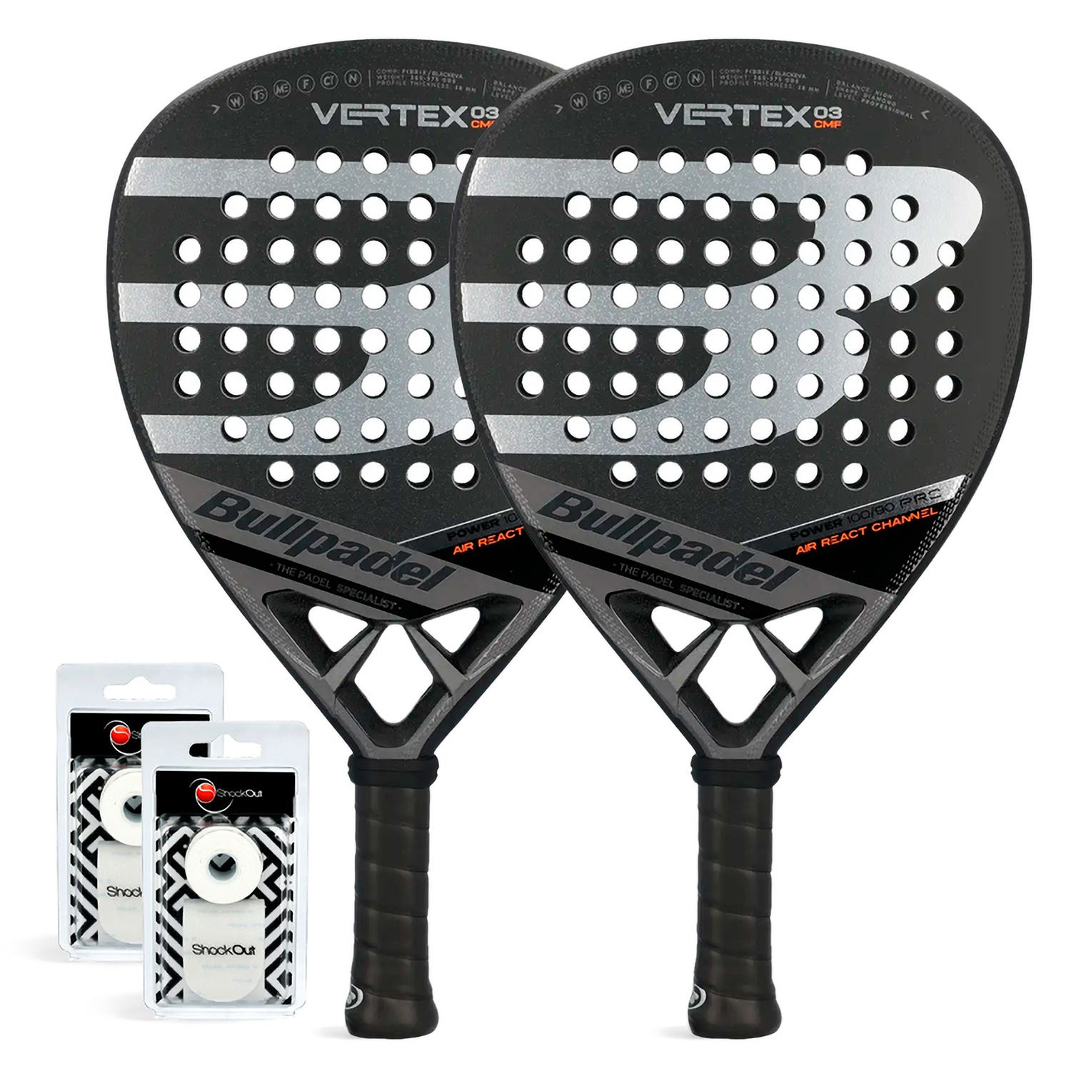 DUO PACK Bullpadel Vertex X-series