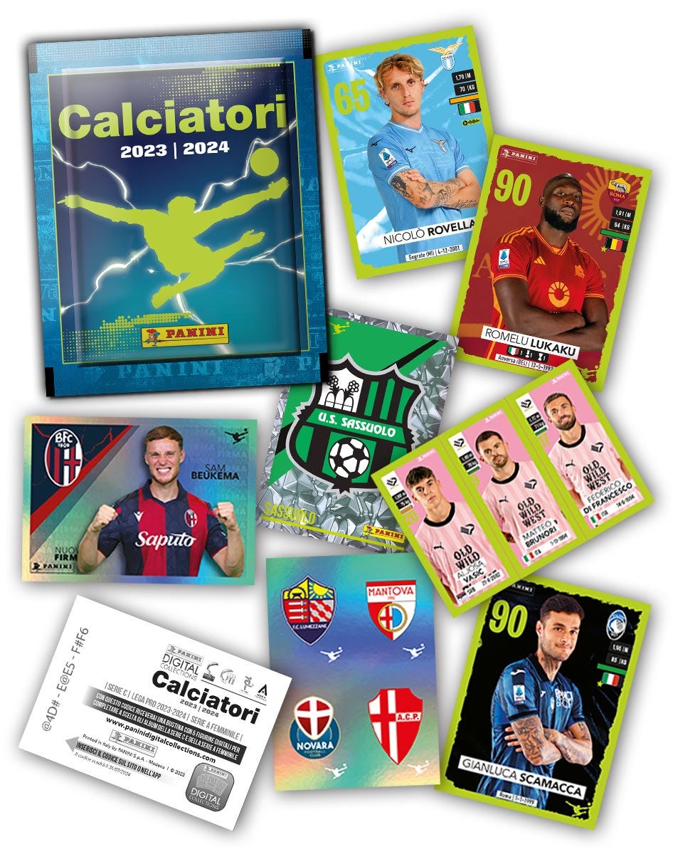 Calciatori 2023-2024 - Box of 80 sticker packets