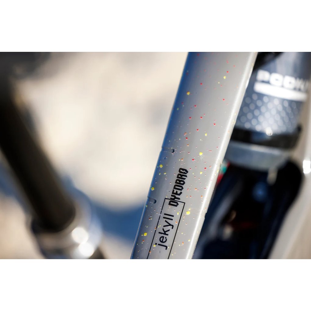 DYEDBRO MTB Frame Protection Kit - Speckled - red