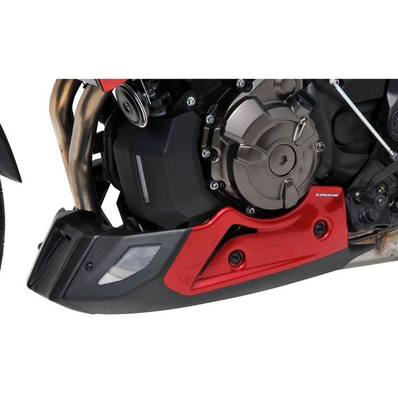 Ermax engine skid plate - red / blackYAMAHA 700 TRACER 700 ABS - 2016 - 2019Ref: EM1624