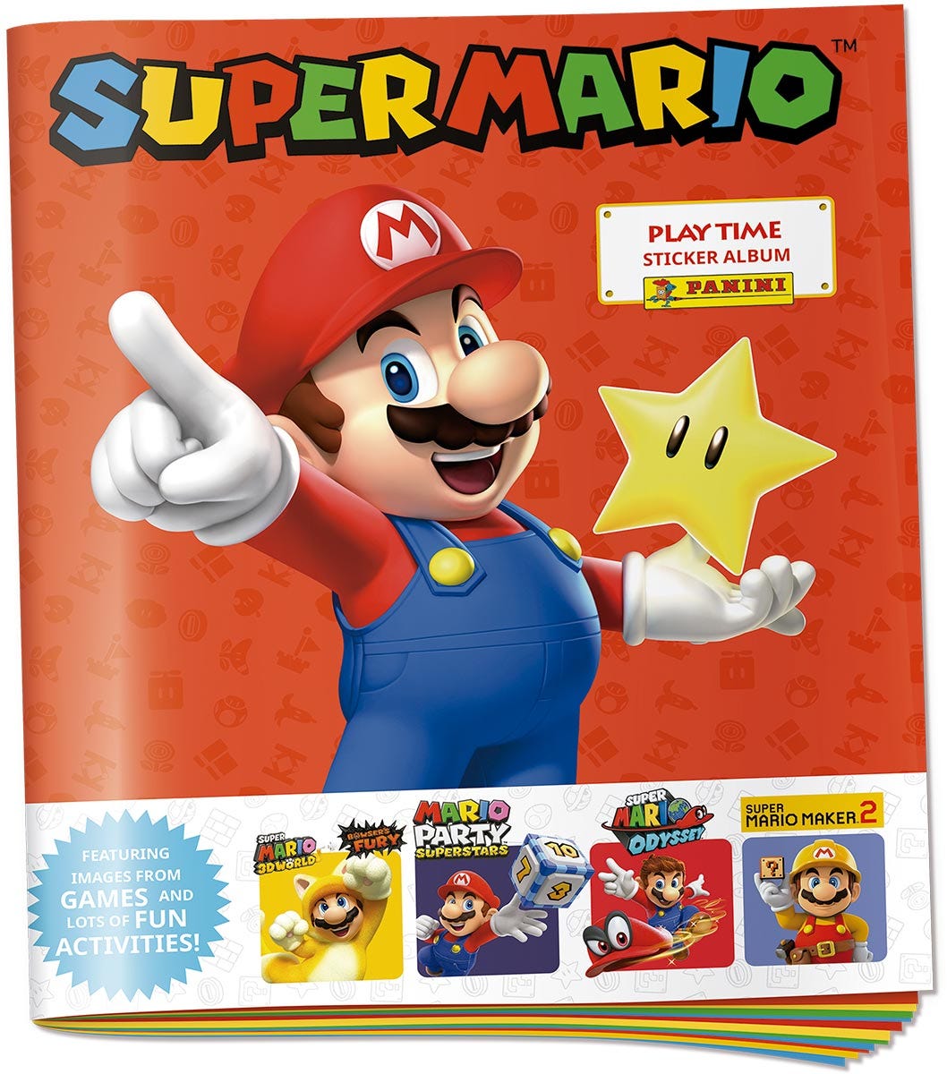 Super Mario Playtime - missing stickers