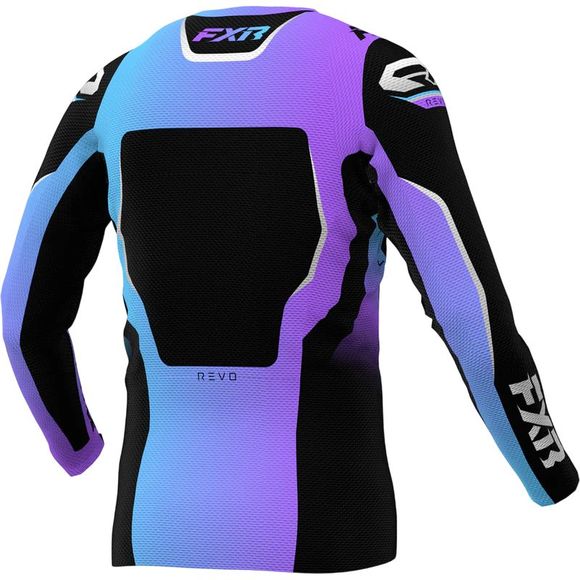 Maillot cross FXR REVO MX 25 ENFANT 2026 - Noir / BleuRef : FXR0861