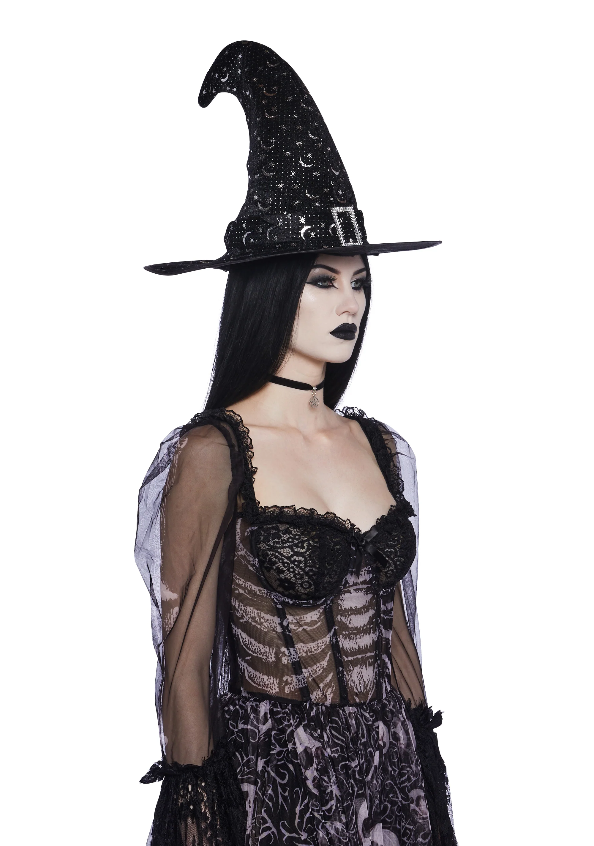 Mystic Moon Witch Hat