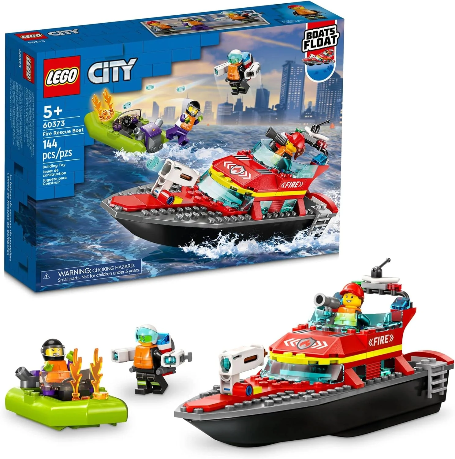 60373 Fire Rescue Boat LEGO