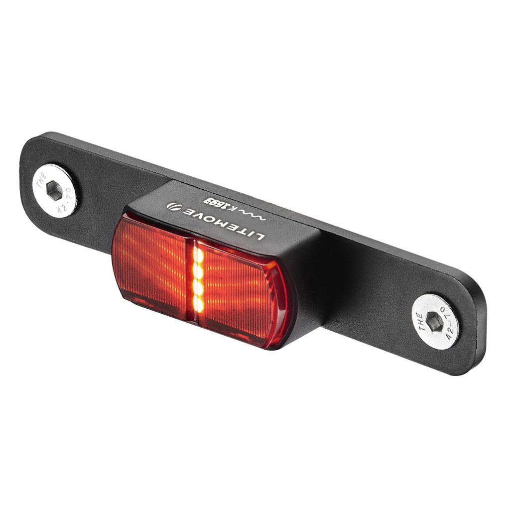 Litemove TS-RK LED Rear Light for E-Bikes - Rack mount