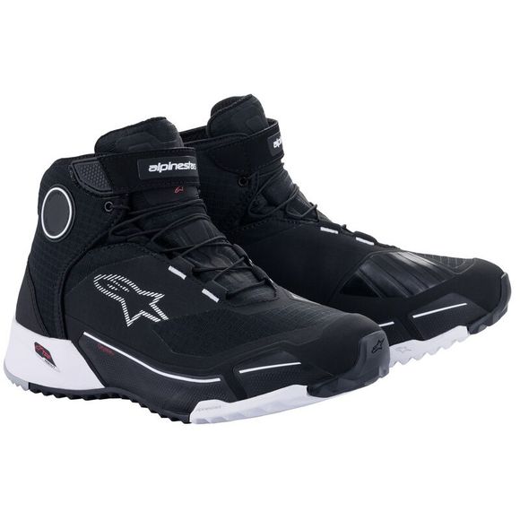 Motorcycle Sneakers Alpinestars Cr -X Drystar - Black / WhiteRef: Ap11984-C645