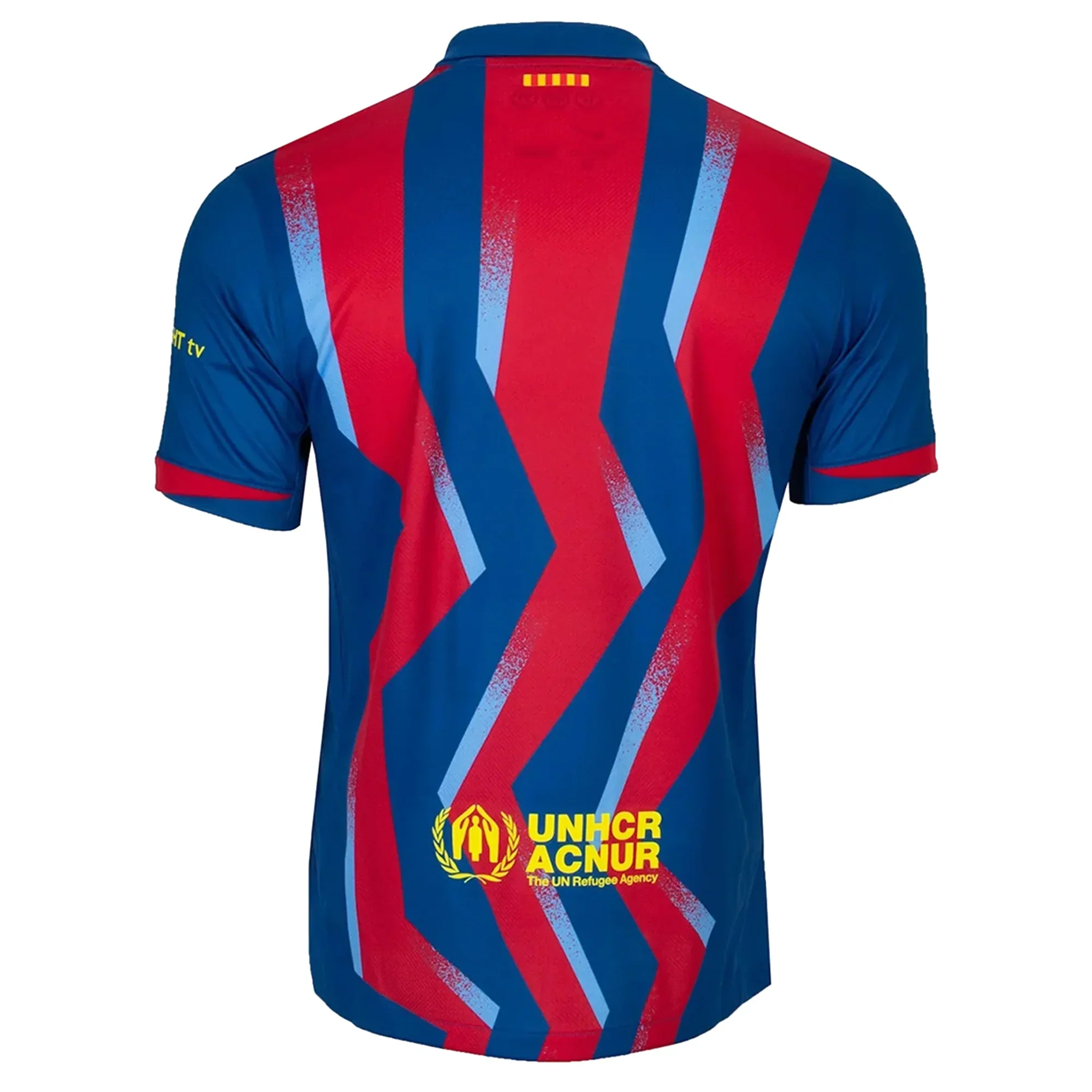 Men's FC Barcelona 4th Jersey 25/26 (Blue/Red/Yellow)