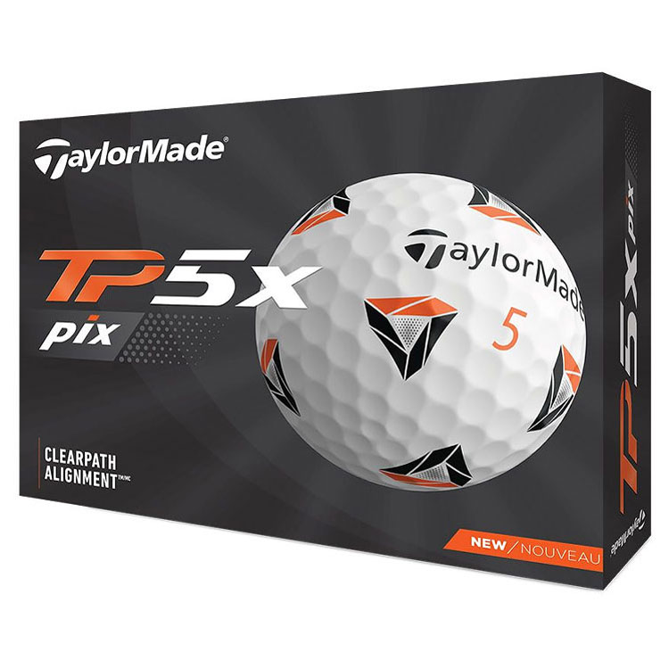 TaylorMade TP5x Pix 2.0 Golf Balls