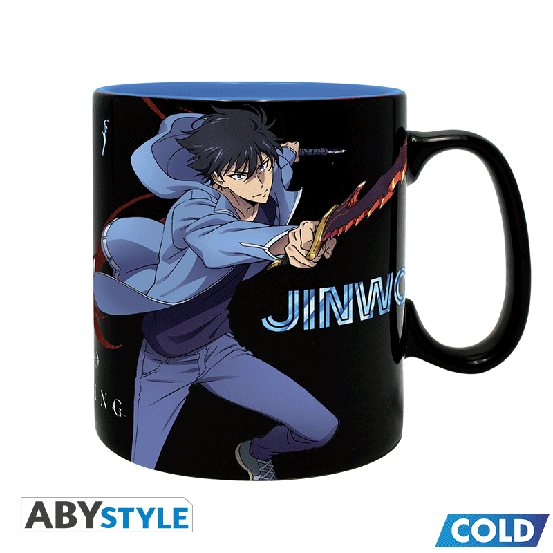 SOLO LEVELING Mug Heat Change Jinwoo & Igris