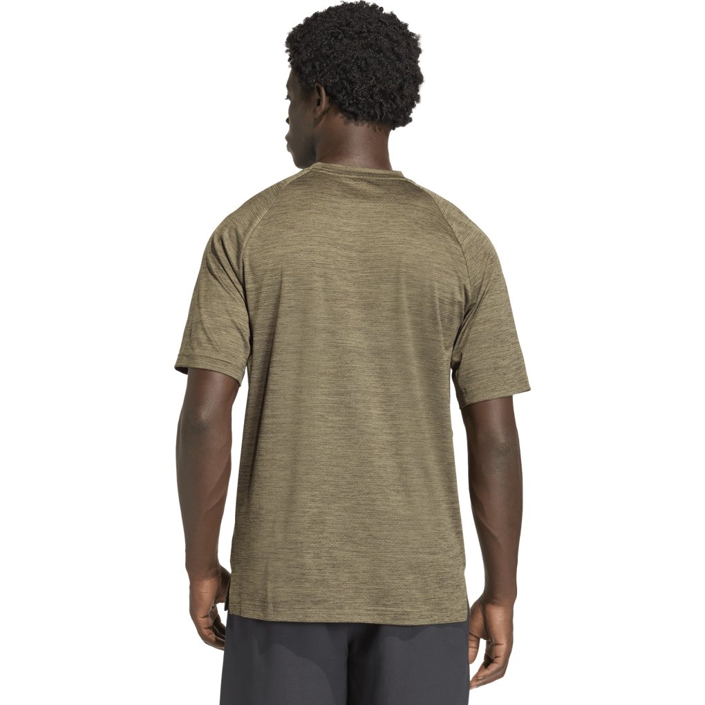 adidas Tech Essentials Workout Tee Men - olive strata/shadow olive KS5551