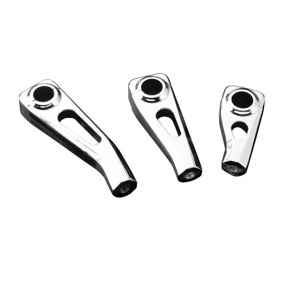 Pontet de guidon Highway Hawk Tech Glide 10cm/M10 Universel - GrisRef : HIG0103 / 56-0341