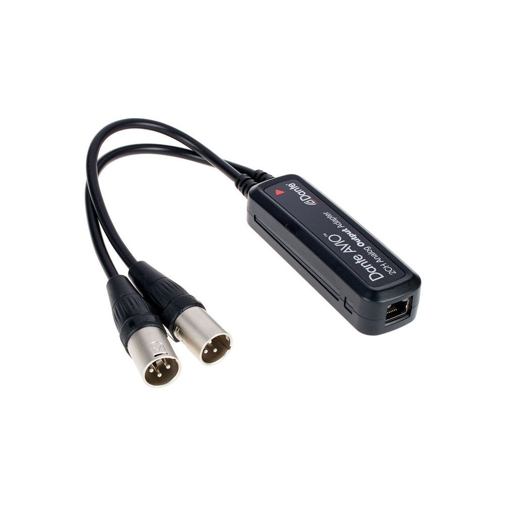 Dante AVIO Analog Output Adapter 0x2 – Thomann Ireland