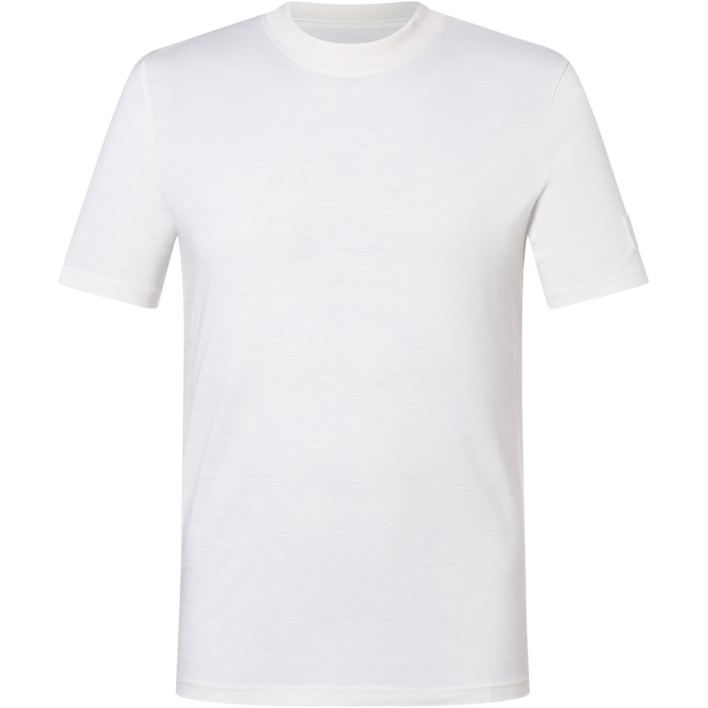 SUPER.NATURAL Casual Rib Bio J Tee Men - Fresh White