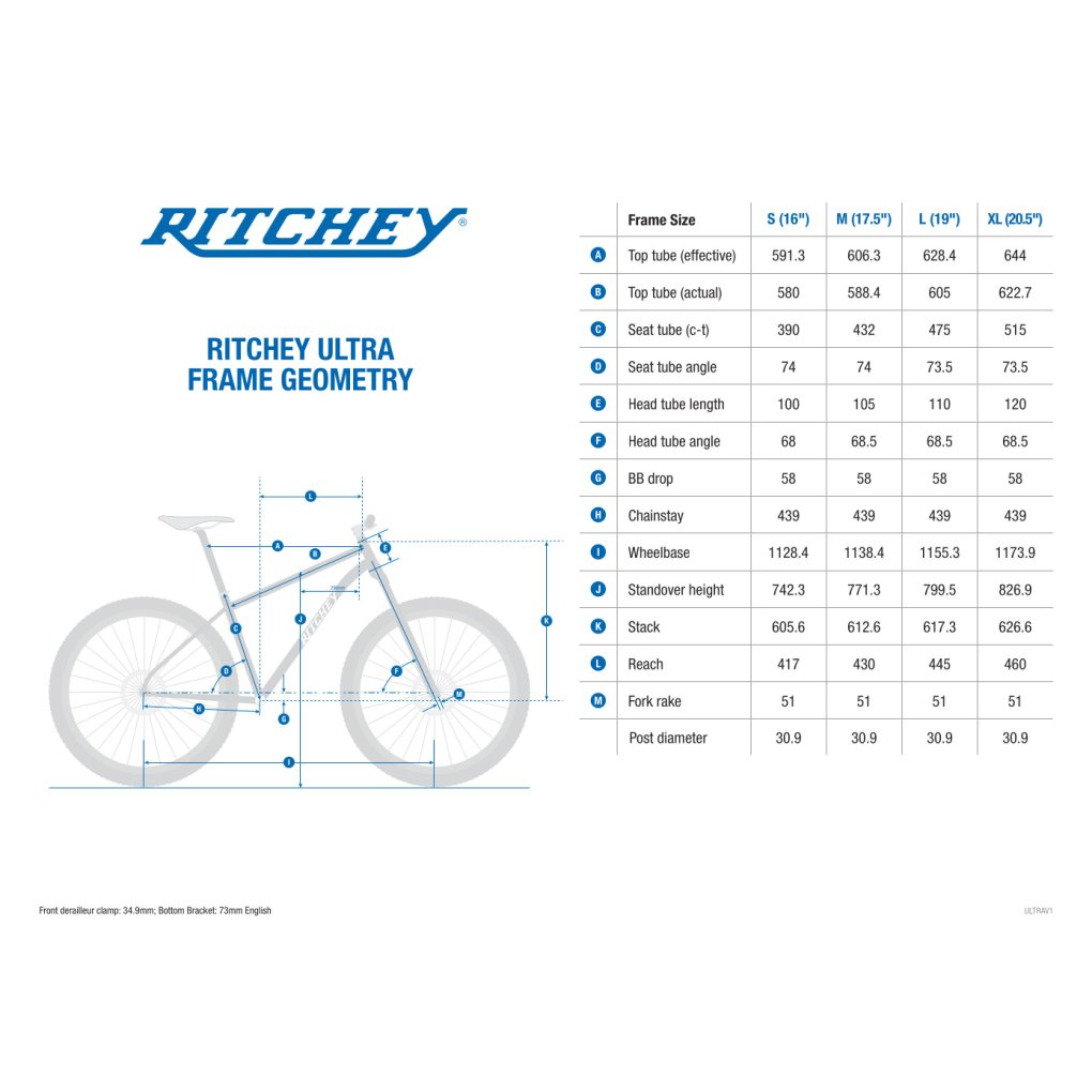 Ritchey ULTRA Frame - MTB | 27.5