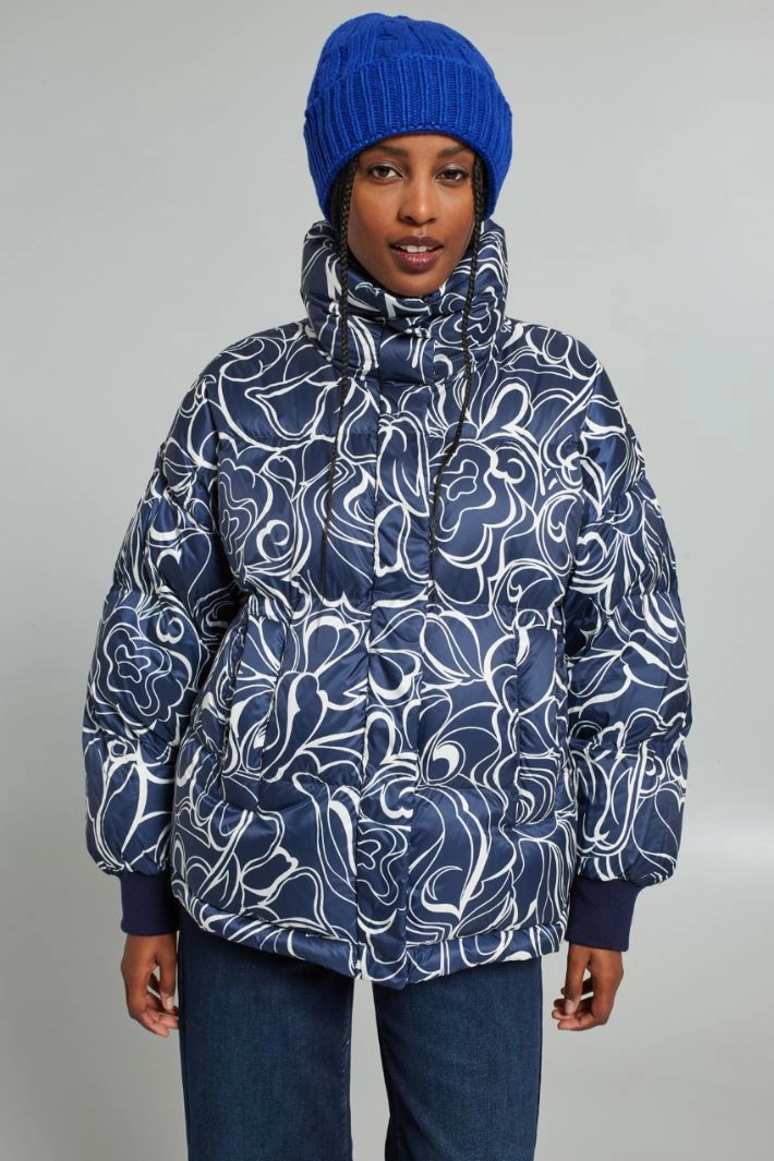 Cable-knit beanie hat - BLUETTE