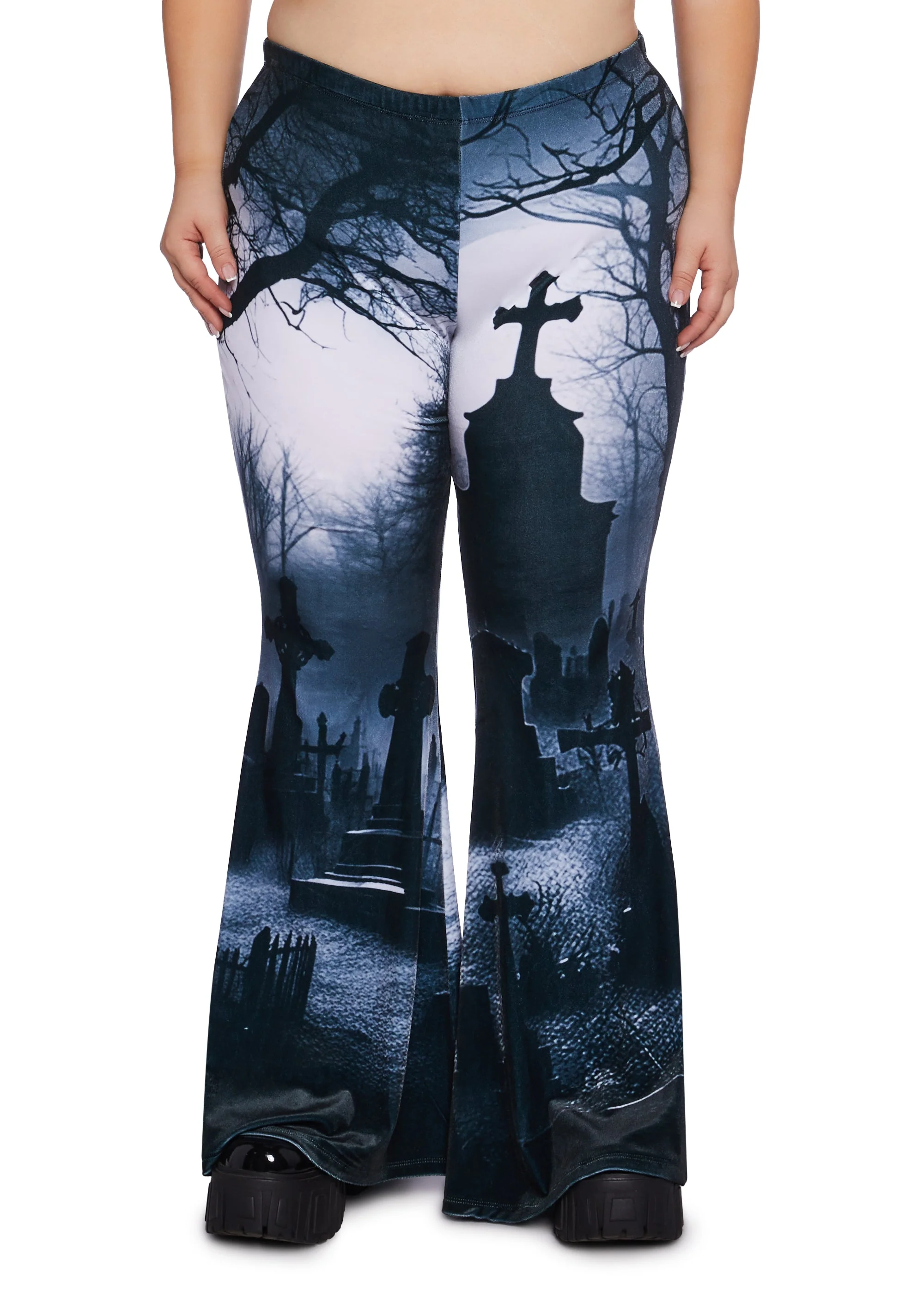 Spooky Sanctuary Flare Pants