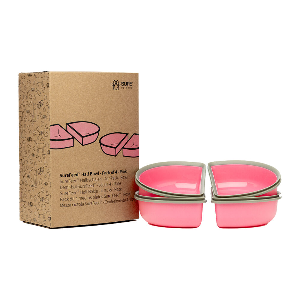 SureFeed Feeding Bowl Half - 4x - Blue