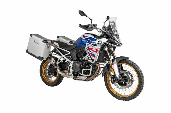 Touratech ZEGA Pro 31/38 suitcase - Black support included - Gray anodizedBMW 900 F 900 GS - 2024 - 2026Ref: Trt00988A / 01-083-5781-0