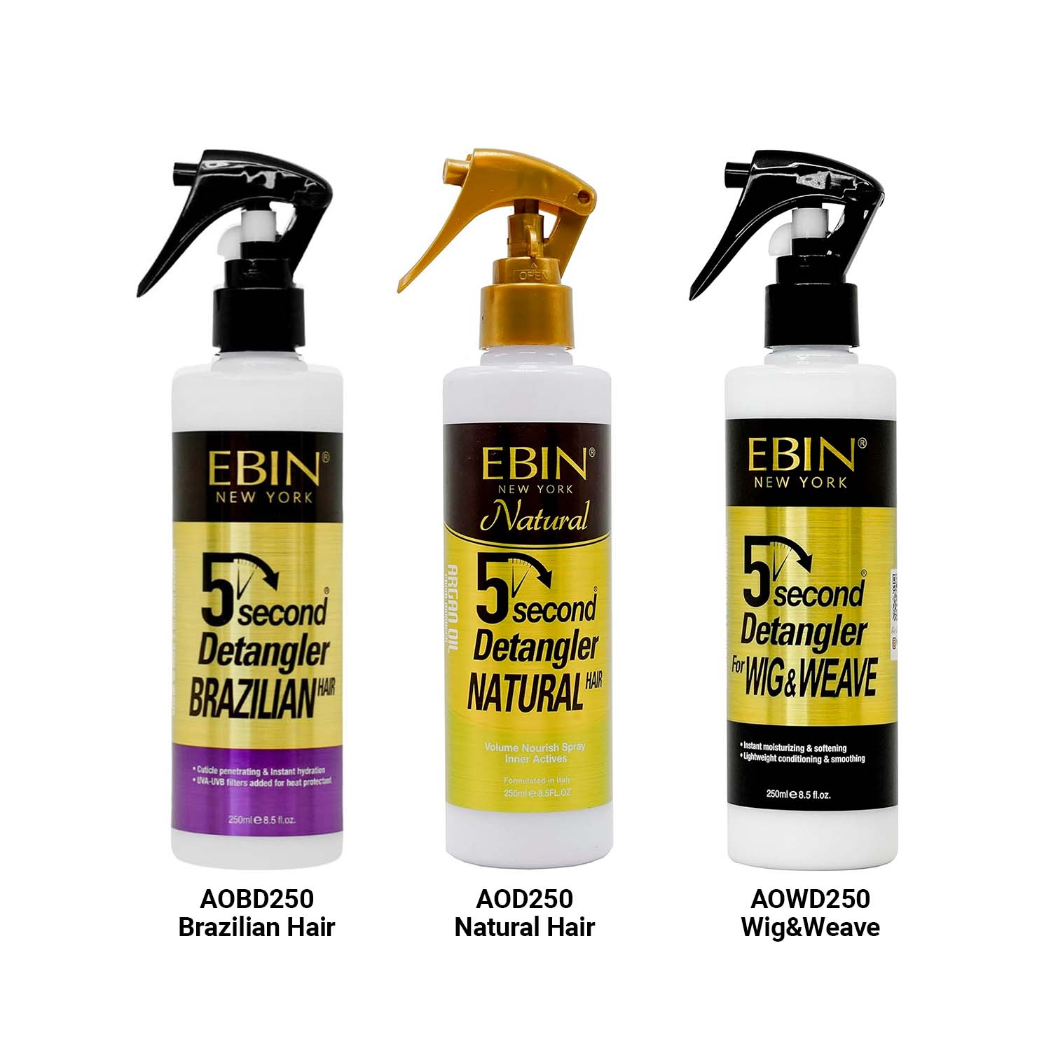 Ebin New York 5 Second Detangler 8.5oz