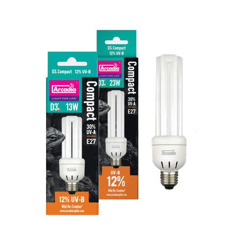 Arcadia D3+ Desert Compact Lamp - 13W