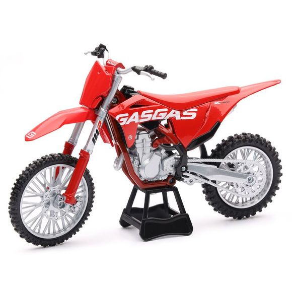 Miniature newray motorcycle gas gas 450 mcf - scale 1/12° - red / blackRef: NRY0037 / 58293