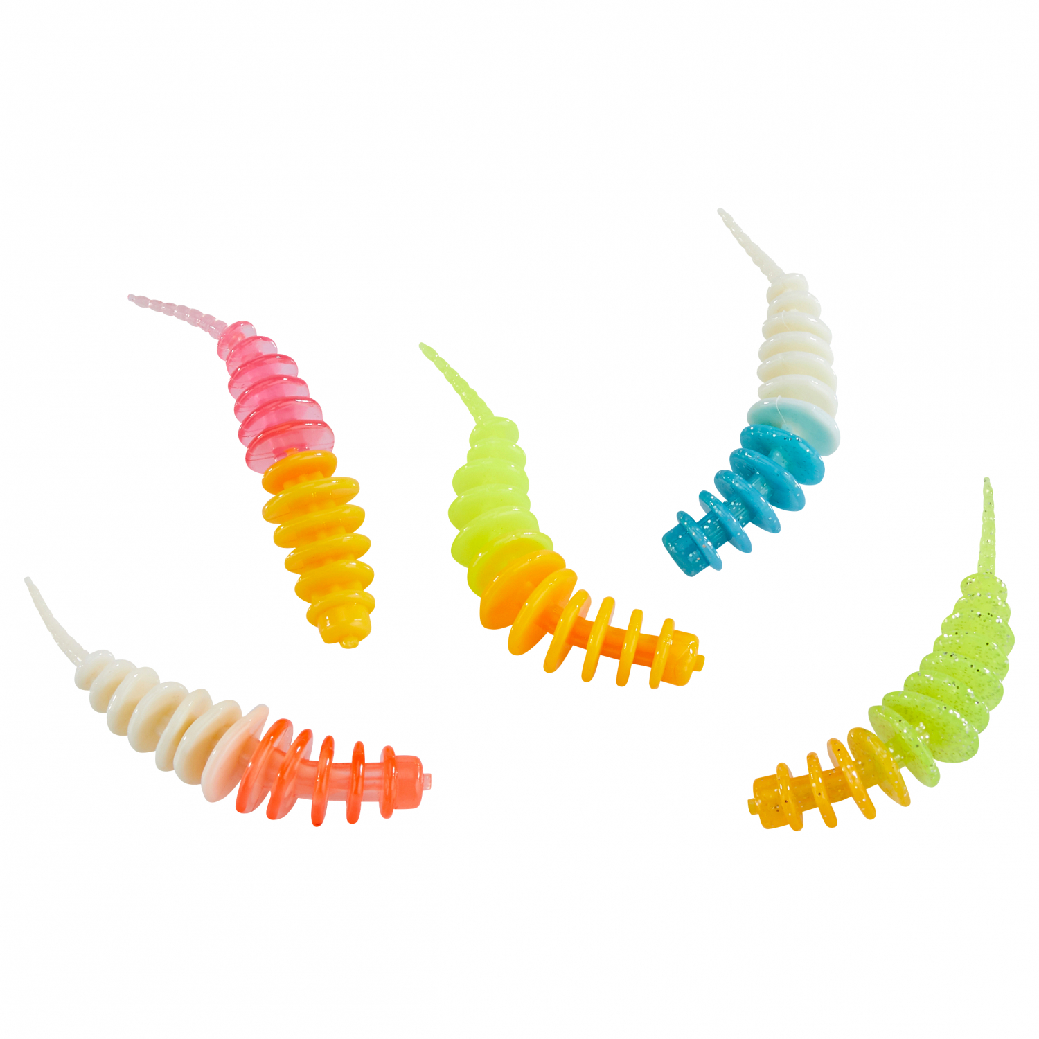 Trout Attack Flavoured Trout Worms (Cloudy Sky, Cloudy Water, Pellet)