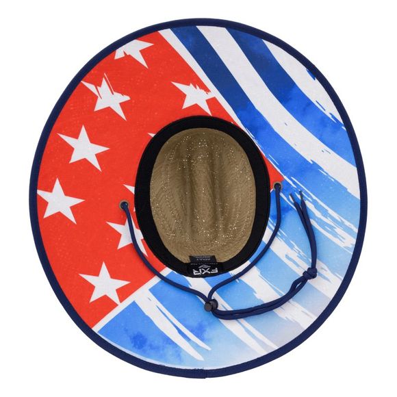 FXR Shoreside Straw 24 Hat - Black/BlueRef: FXR1196 / 241948-2040-00