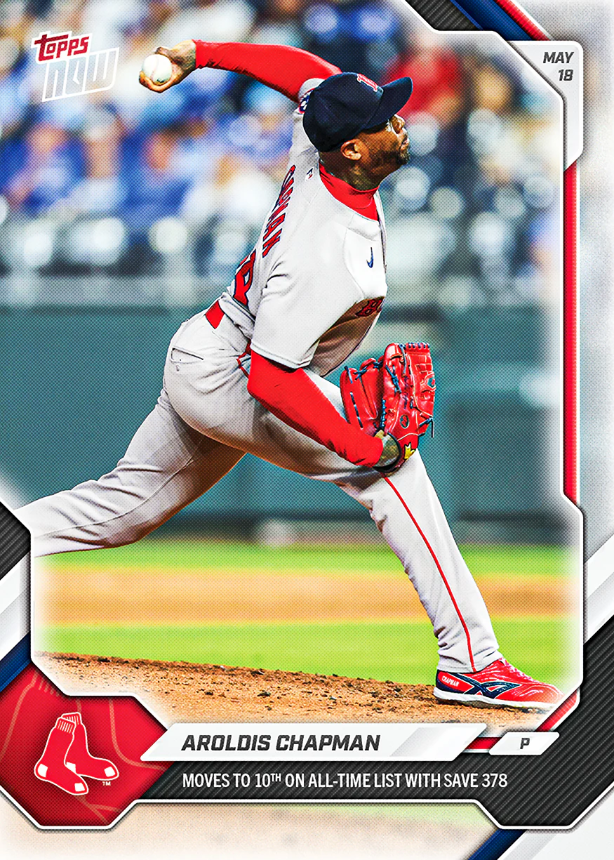 Aroldis Chapman - 2026 MLB Topps NOW® - Card 217 - PR: 689