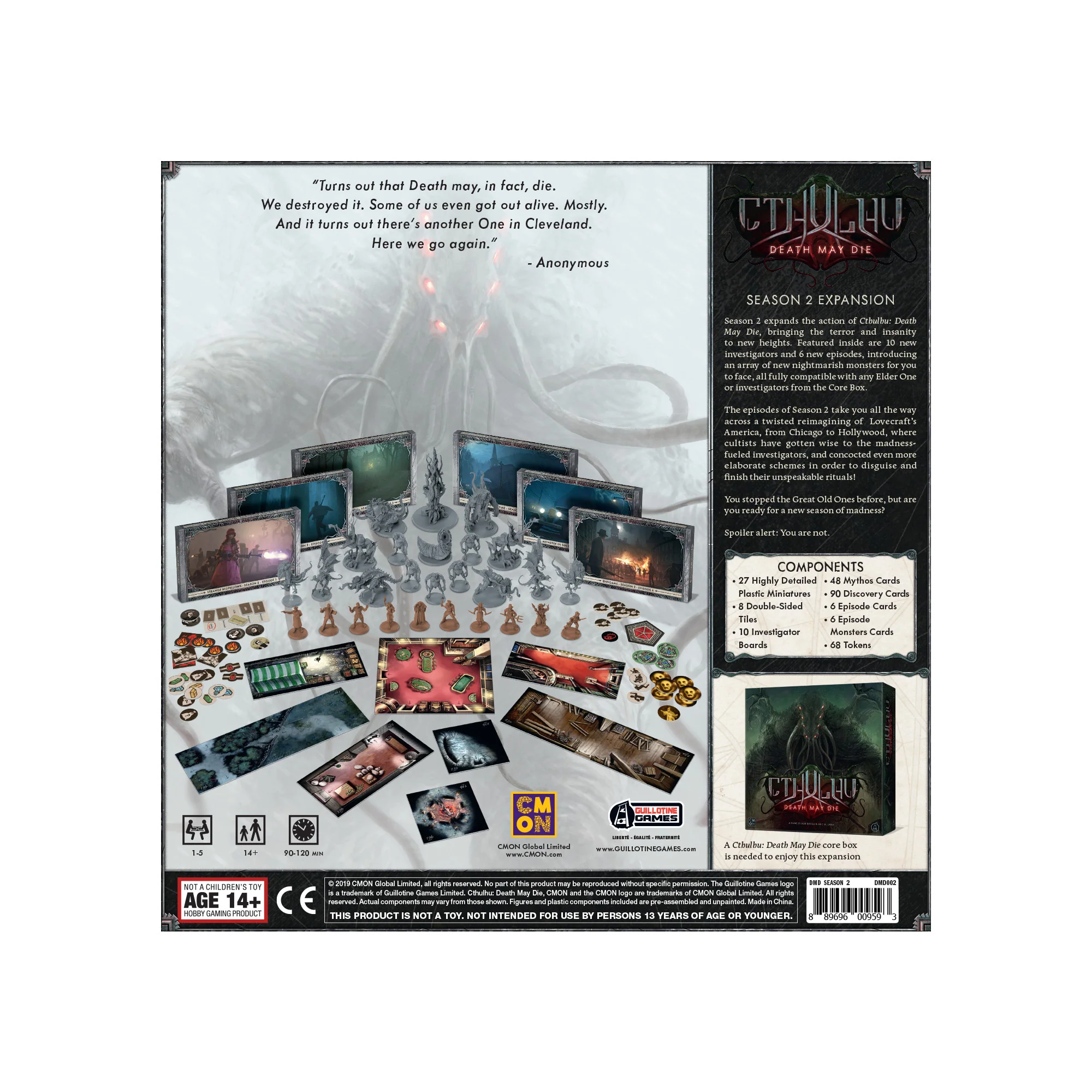 Cthulhu: Death May Die - Season 2