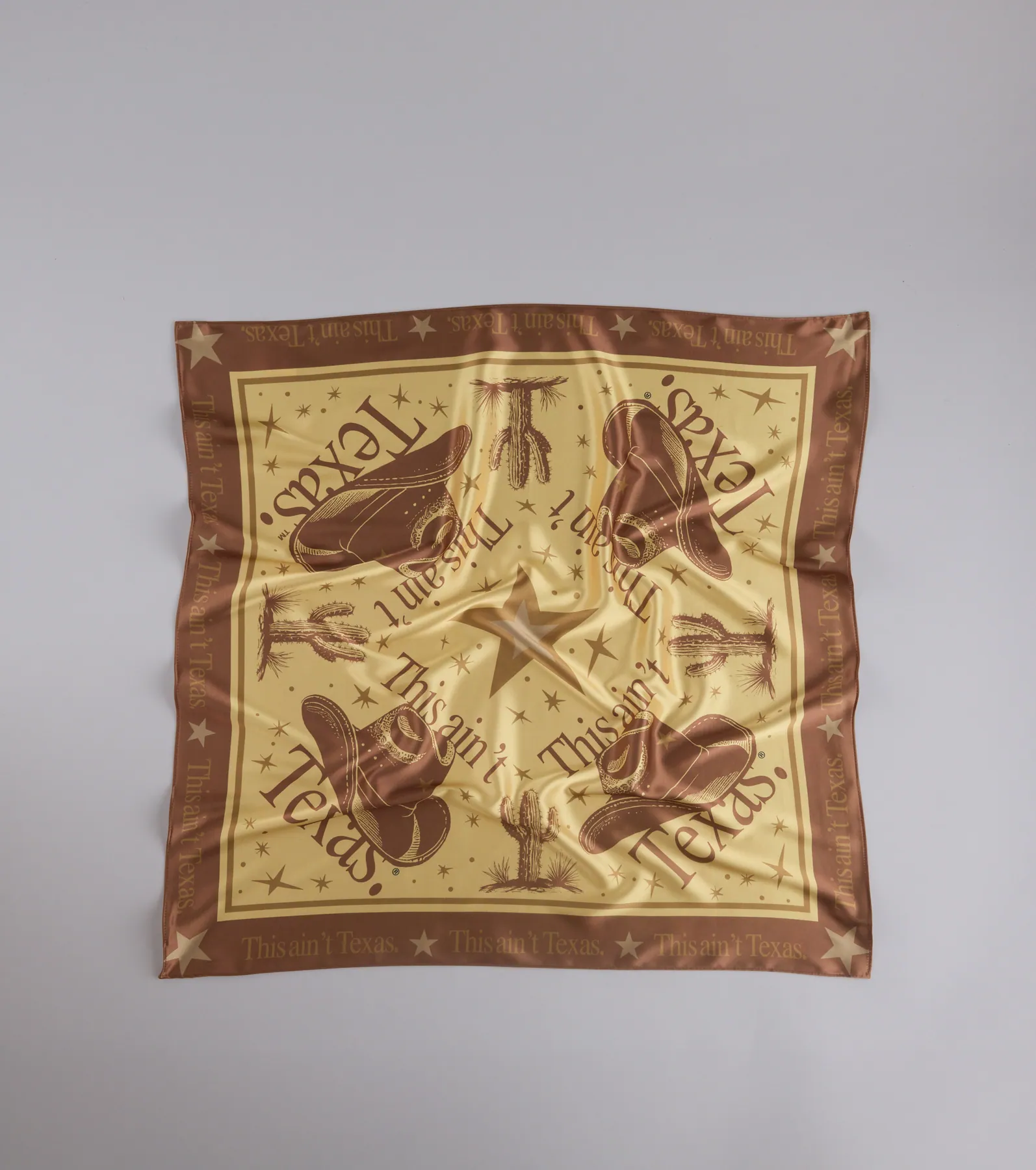 This Ain't Texas Satin Scarf