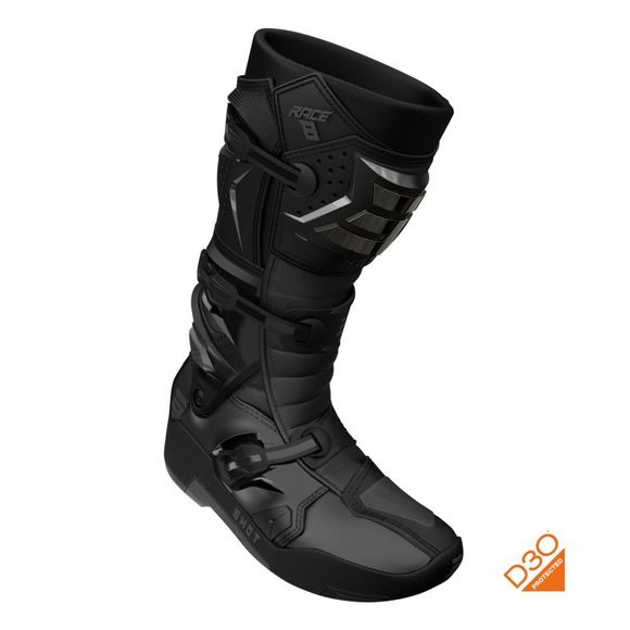 Shot RACE 8 2024 cross Boots - Black / GreyRef: so2445-c65518