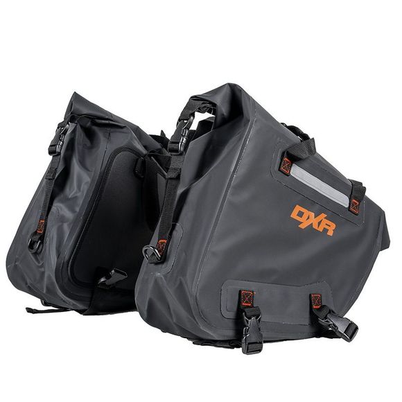 DXR WANDER saddlebags (2x25 liters Universal - BlackRef: Dxr1001 / Dxr1001C757