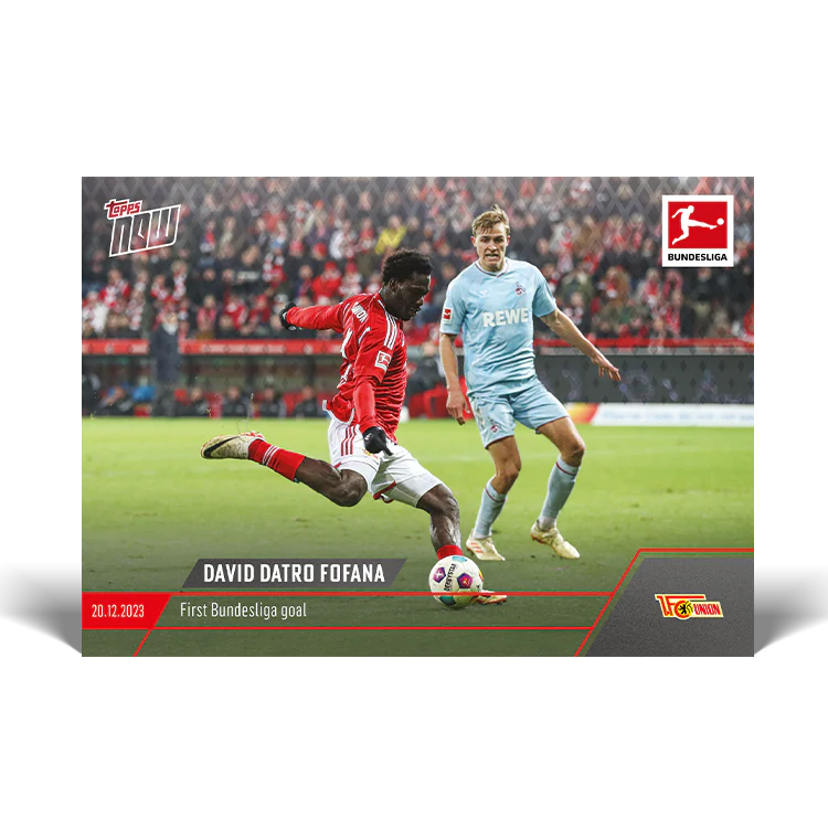 Topps UK - 4 Card Bundle - Bundesliga TOPPS NOW® #91-#94
