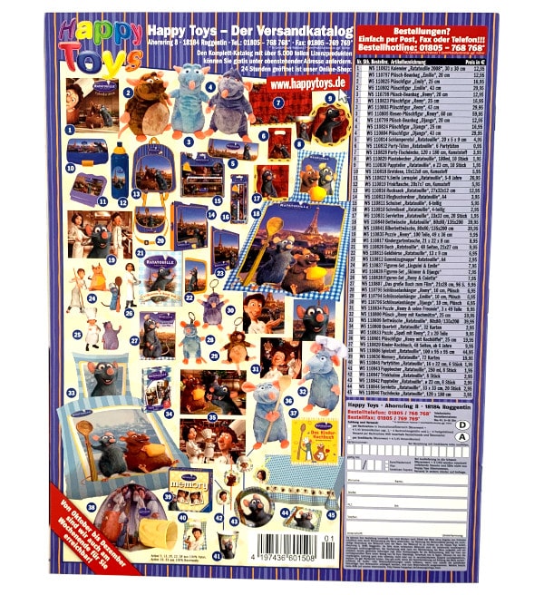 Panini Disney Ratatouille - Stickeralbum