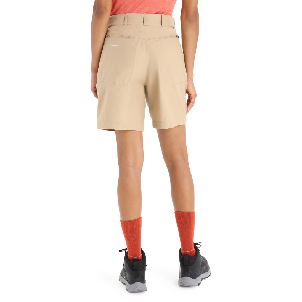 Icebreaker Hike Shorts Women - Sand