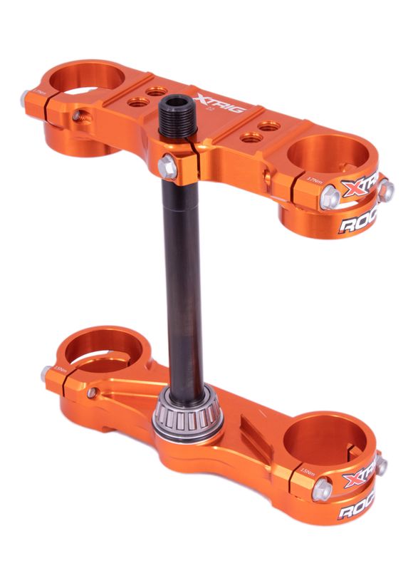 Xtrig ROCS Tech Offset triple clamps 22 mm - orangeRef: XT00002A / 1105920