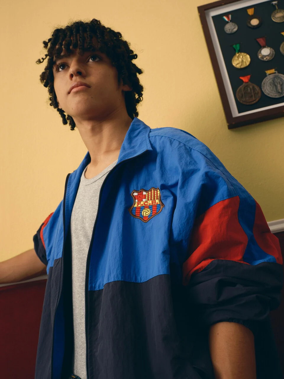 Jacket FC Barcelona 1899 Vintage - Junior