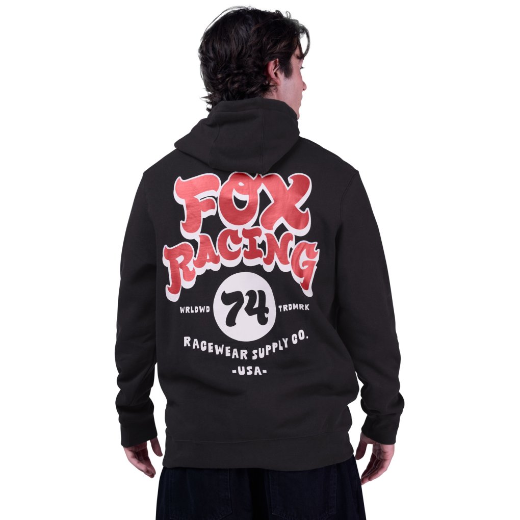 FOX Racewear Fleece Hoodie Men - black
