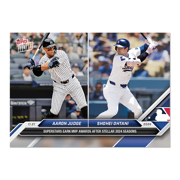 Aaron Judge;Shohei Ohtani - 2024 MLB Topps NOW® Card OS-JO
