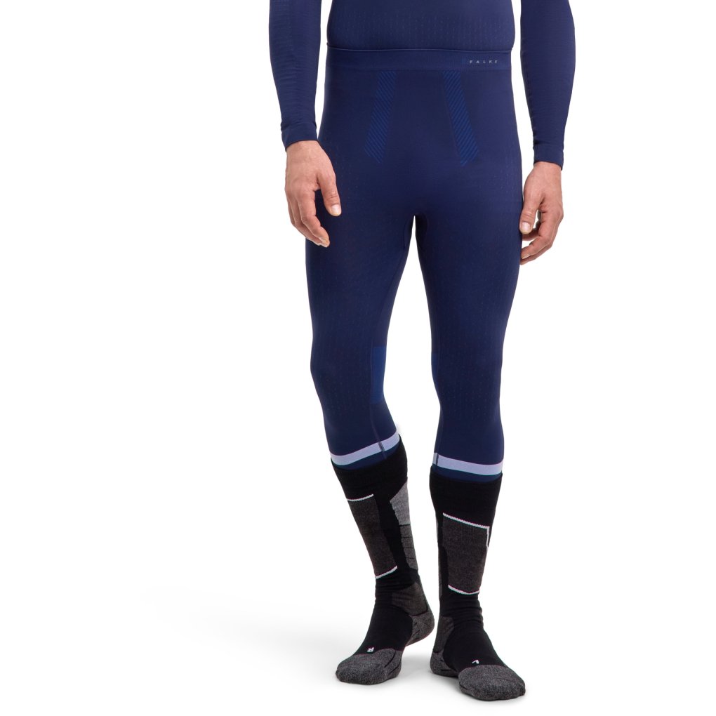 Falke Warm Trend 3/4 Tights Men - space blue 6116 (39680)
