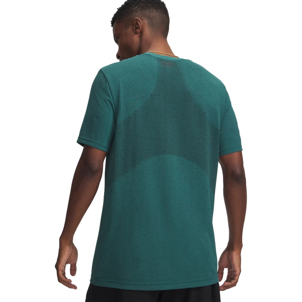 Under Armour UA Vanish Seamless Short Sleeve Shirt Men - Rack Green/Black