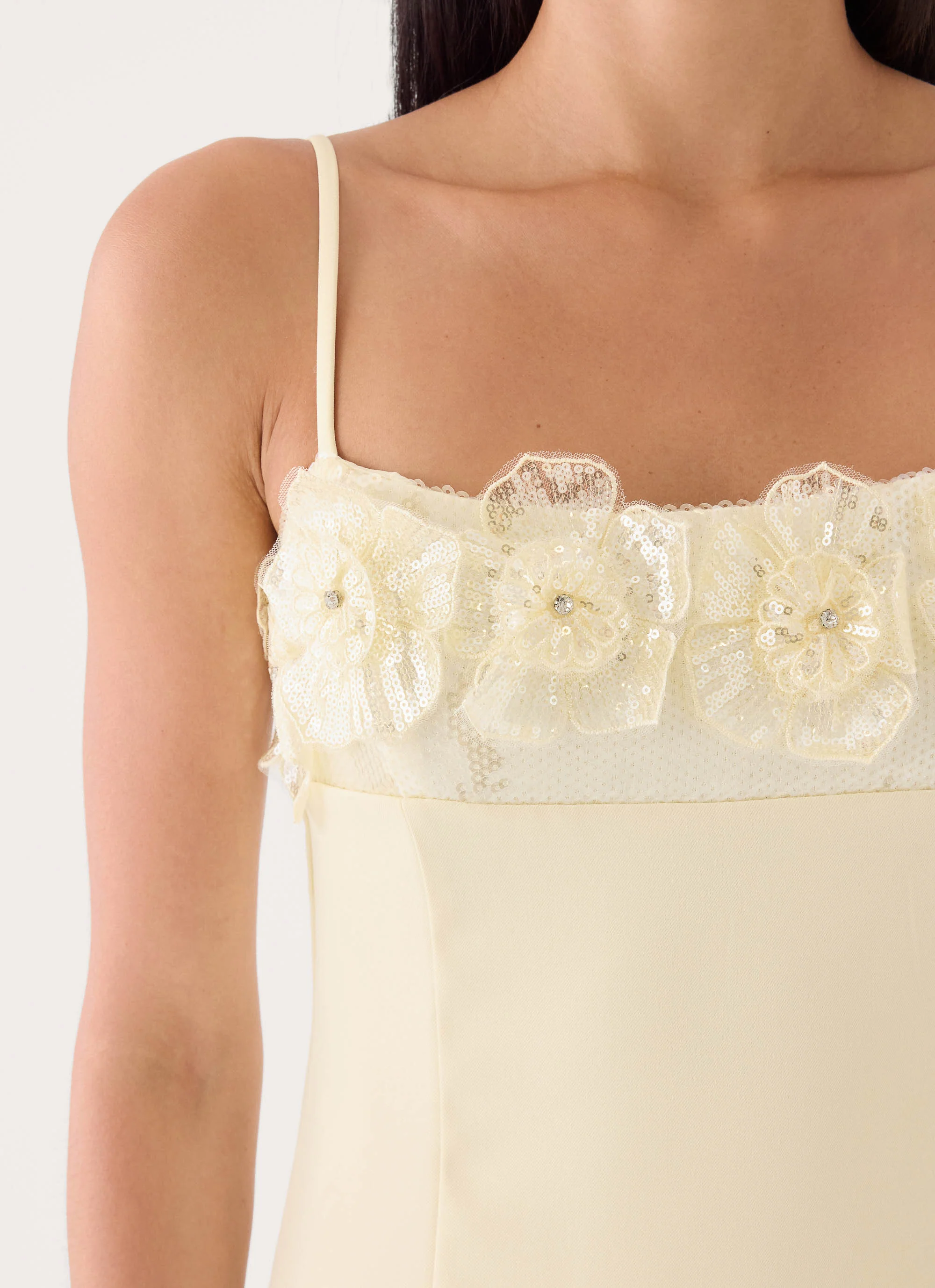 Noya Mini Dress - Yellow