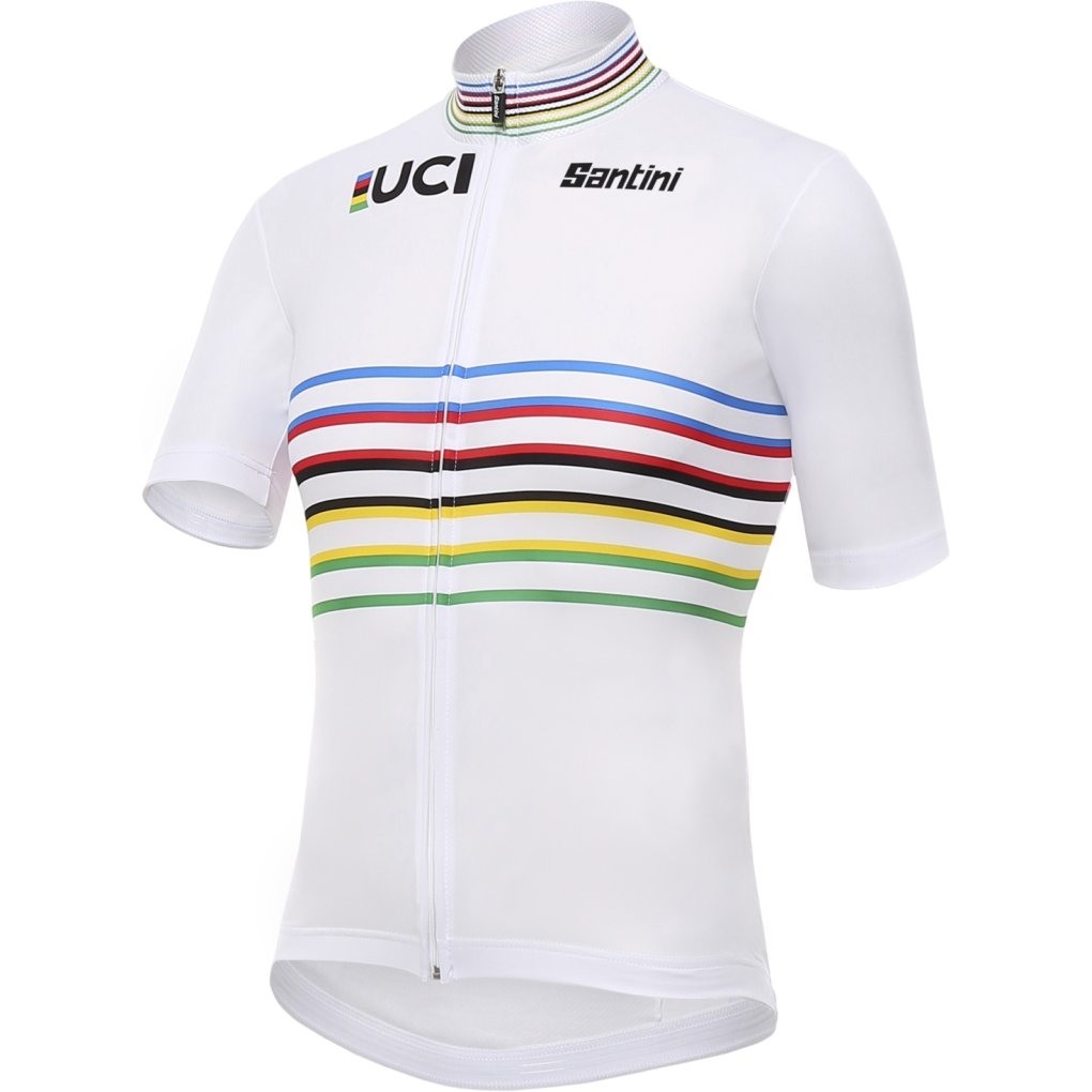 Santini UCI Official World Champion Master Jersey Men RE94075CMASTR - print