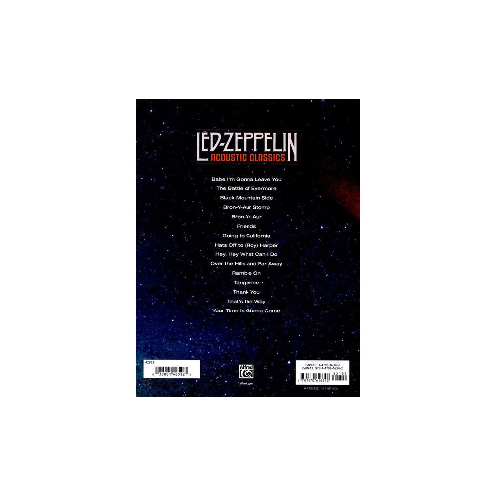 Alfred Music Publishing Led Zeppelin Acoustic Classics – Thomann Ireland