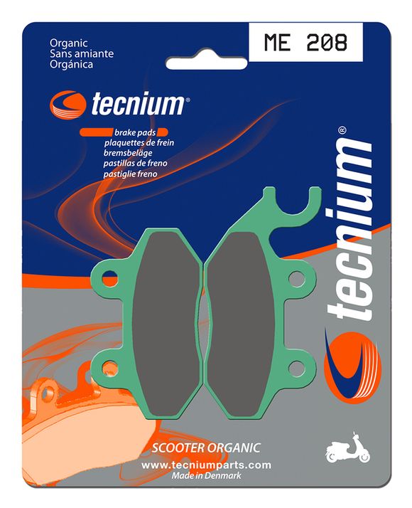 Tecnium brake pads Organic scooter - Me208Ref: TE00719A / 1022636