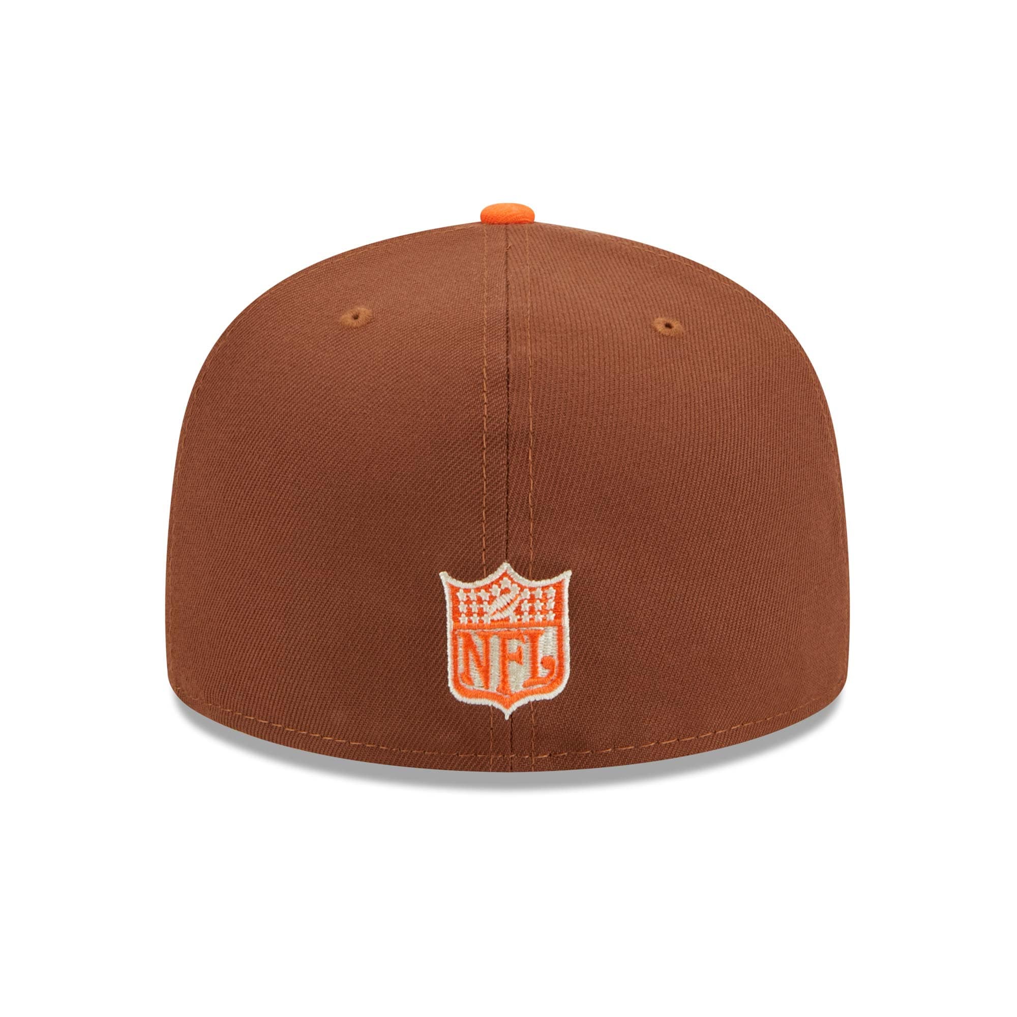 Cincinnati Bengals Harvest New Era 59FIFTY Fitted NFL Cap Brown