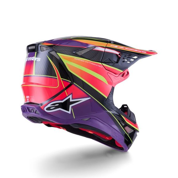 Casque cross Alpinestars SUPERTECH S-M10 - ERA 2025 - VioletRef : AP3973
